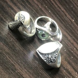 Gothic rings